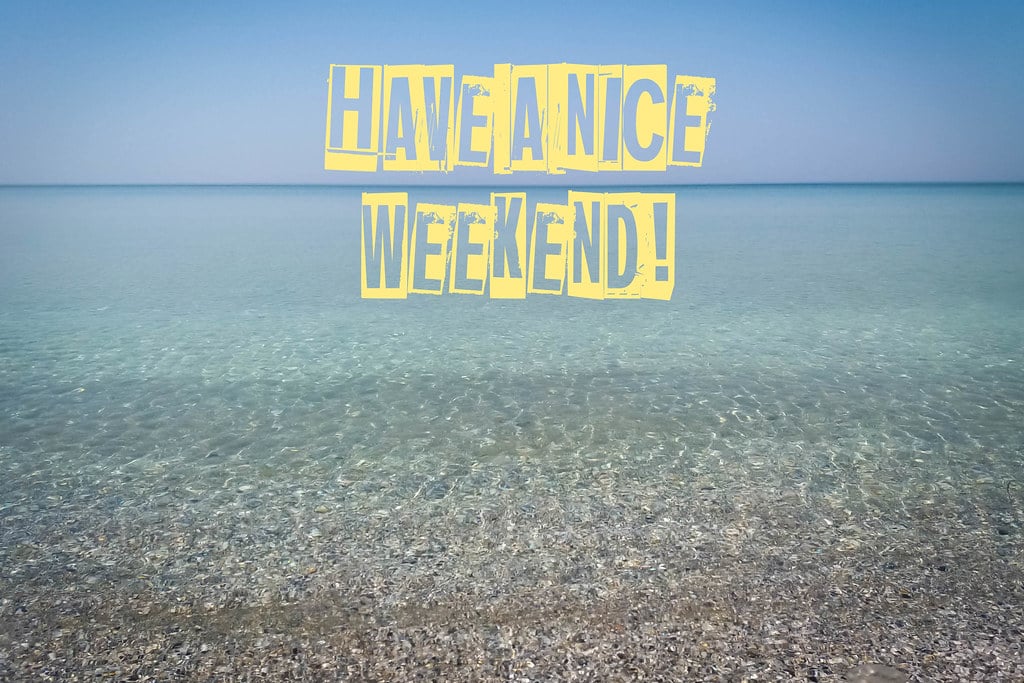 weekend idea