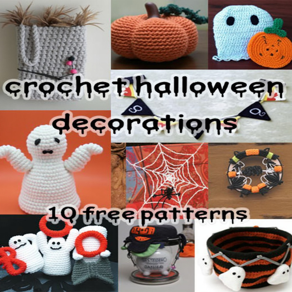 Crochet Halloween Decor