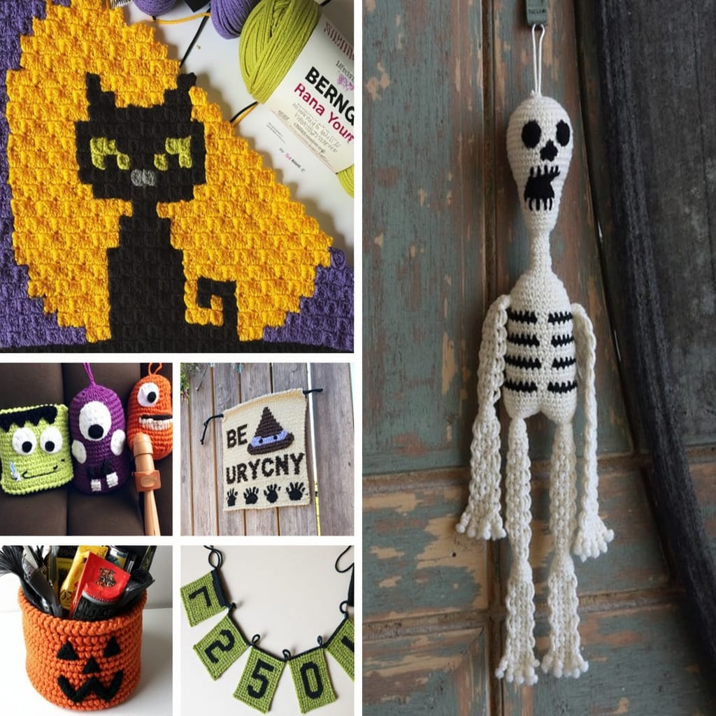 Crochet Halloween Decorations