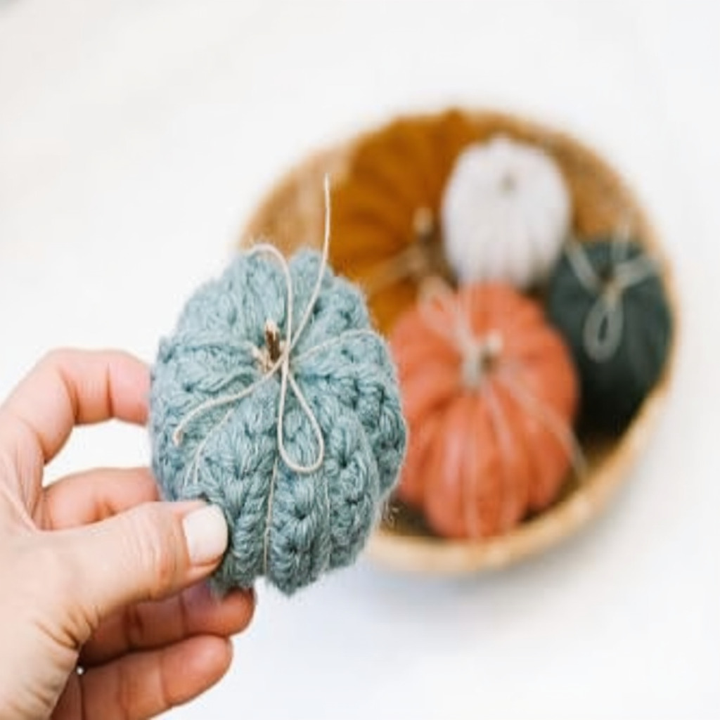 Easy Crochet Pumpkin