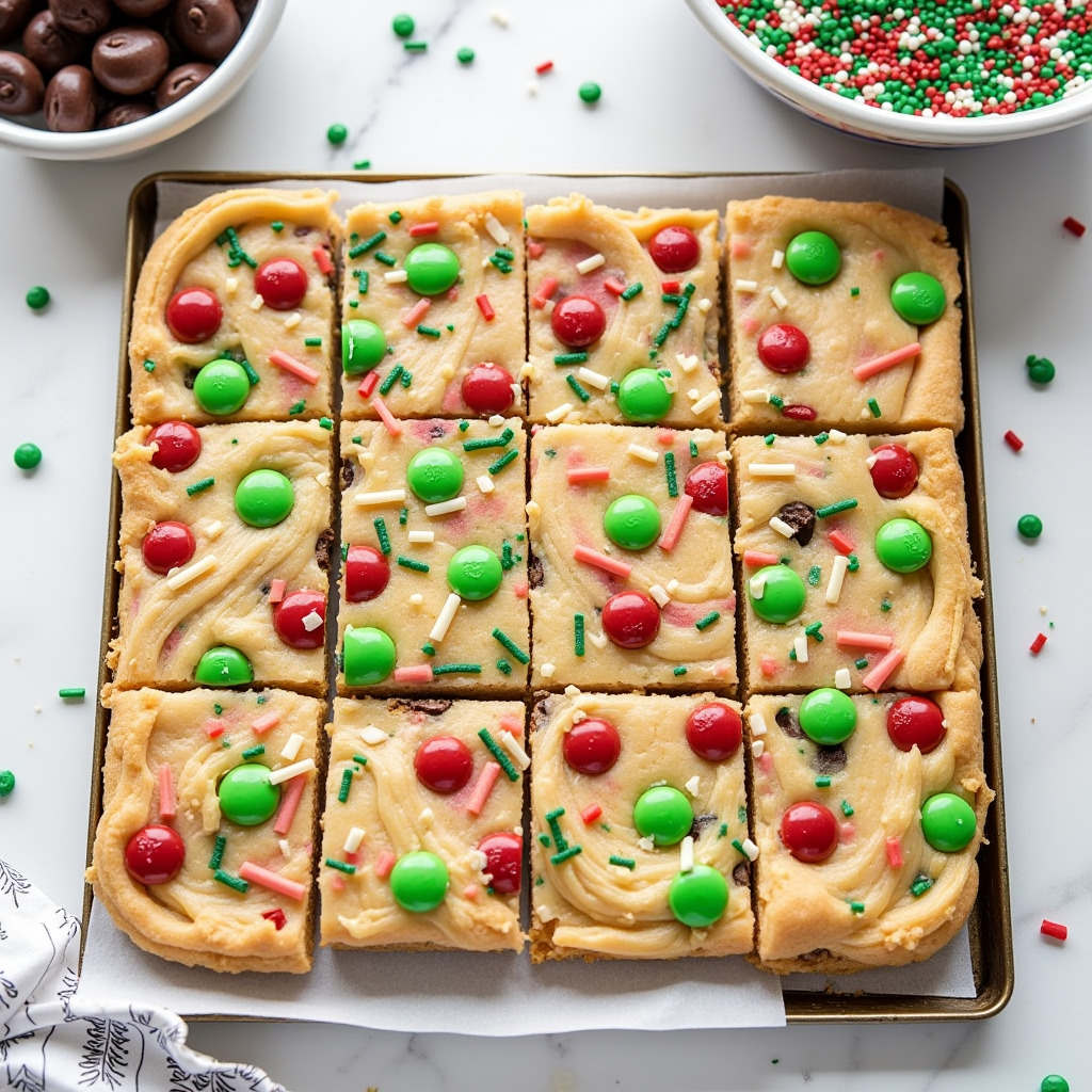 Christmas Cookie Bars