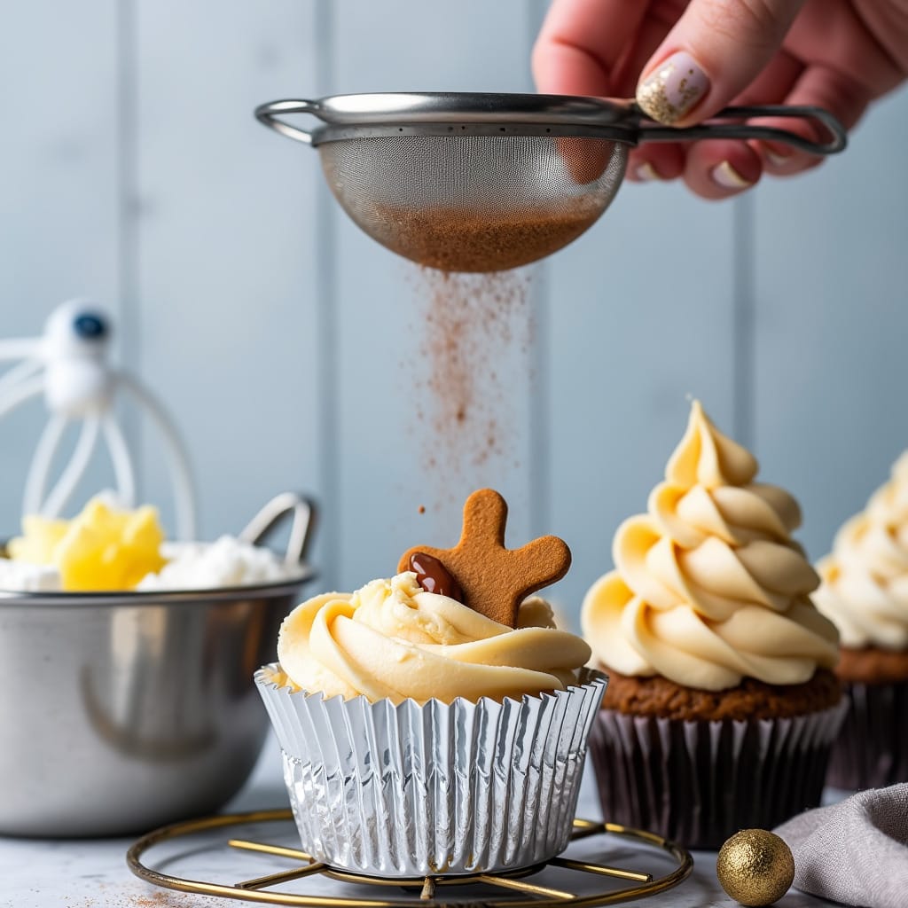 Gingerbread Cupcakes