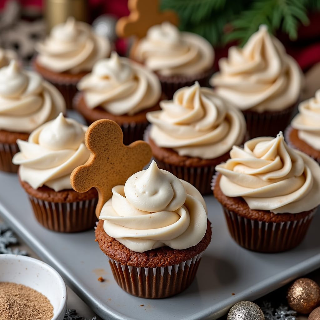 Gingerbread Cupcakes