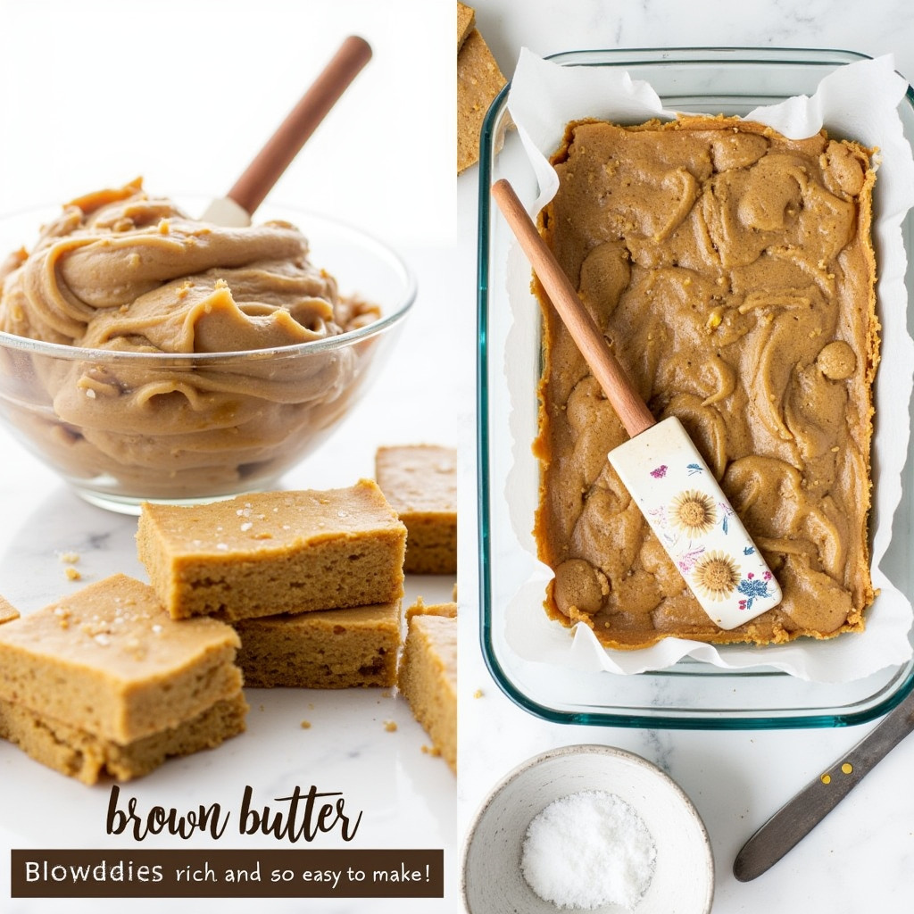 Brown Butter Blondies