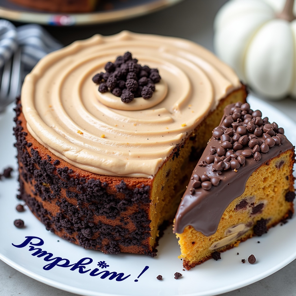 Chocolate Pumpkin Cake