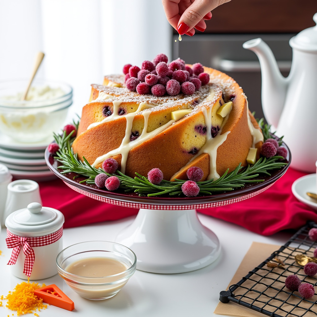 Cranberry Orange Cake