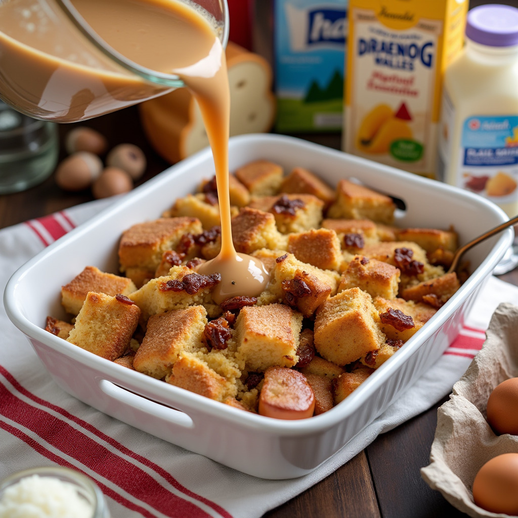 Eggnog Bread Pudding