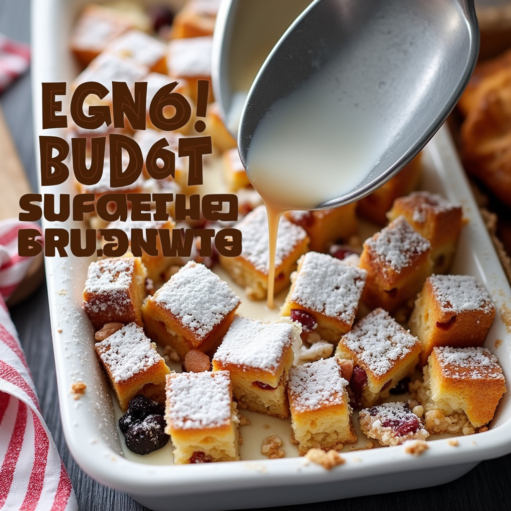 Eggnog Bread Pudding