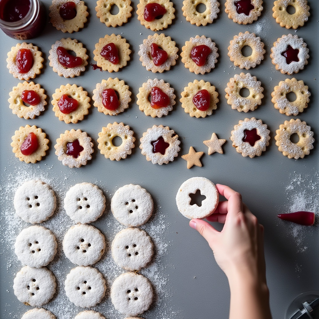 Linzer Cookies