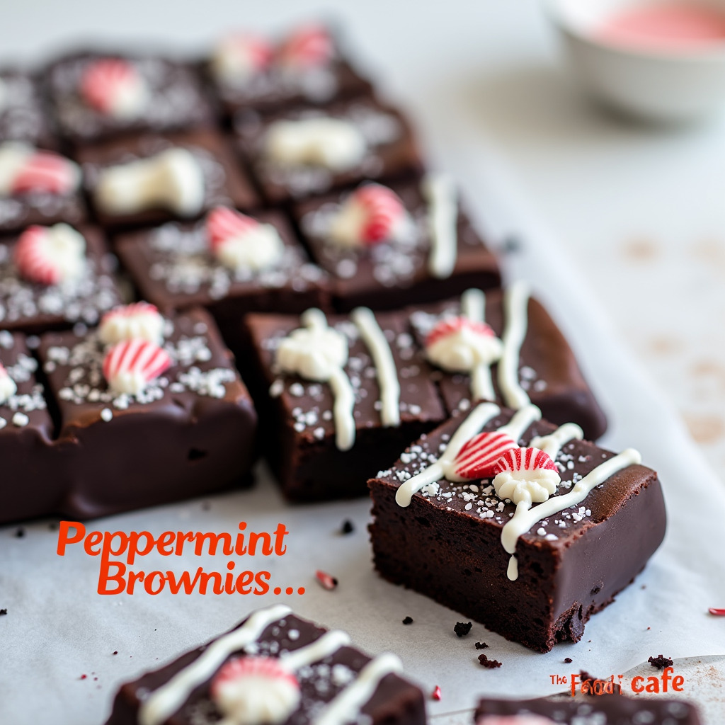 Peppermint Brownies