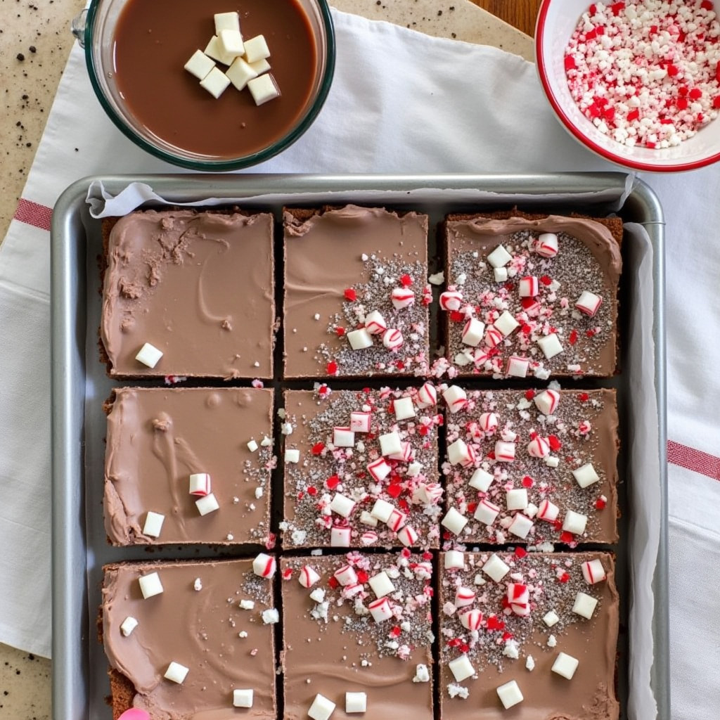 Peppermint Brownies