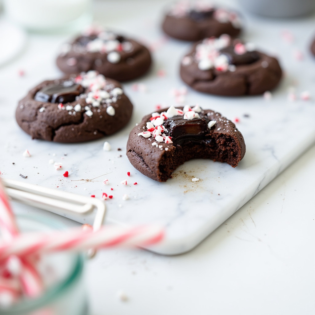 Peppermint Chocolate Cookies