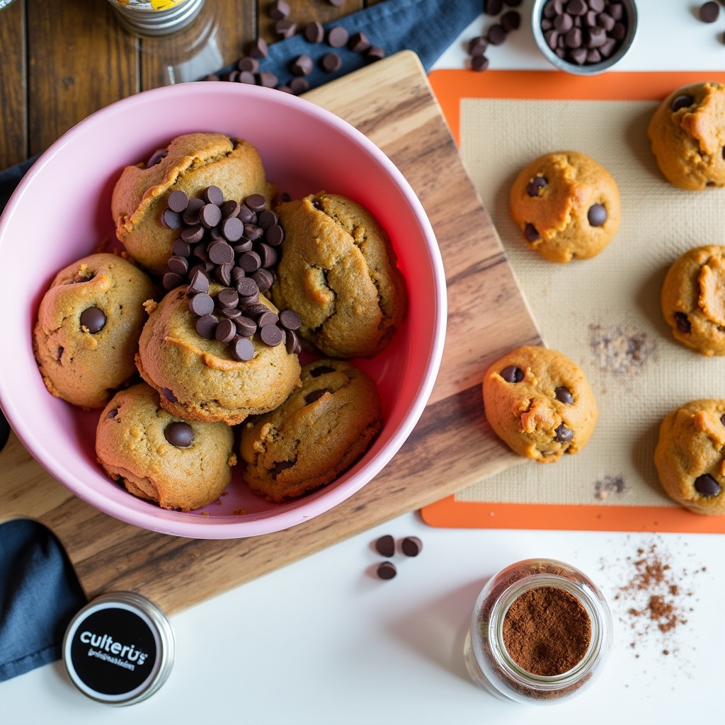 Pumpkin Chocolate Chip Cookies