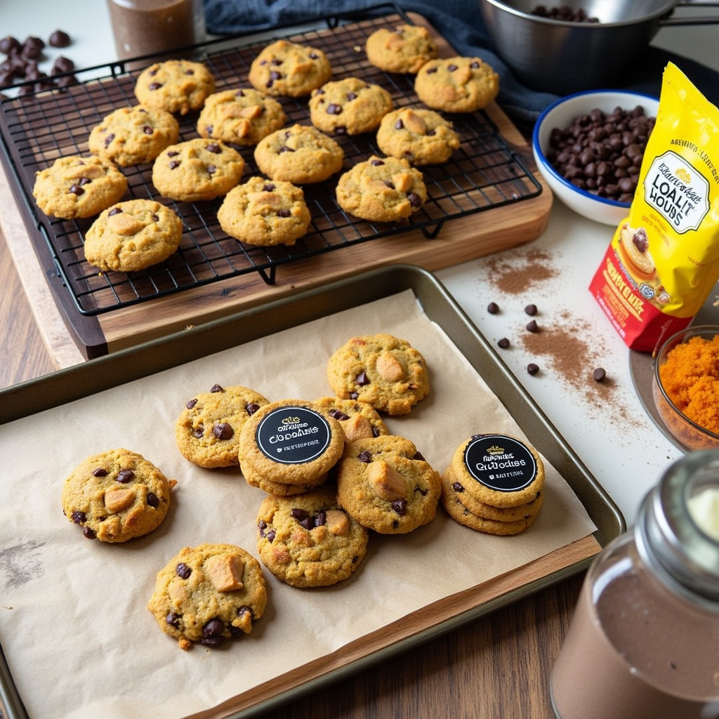 Pumpkin Chocolate Chip Cookies