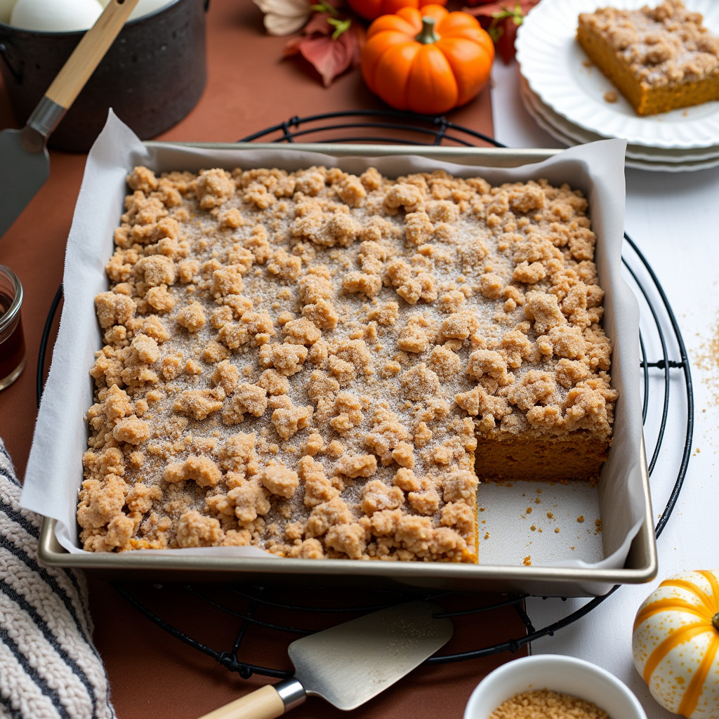 Pumpkin Coffee Cake