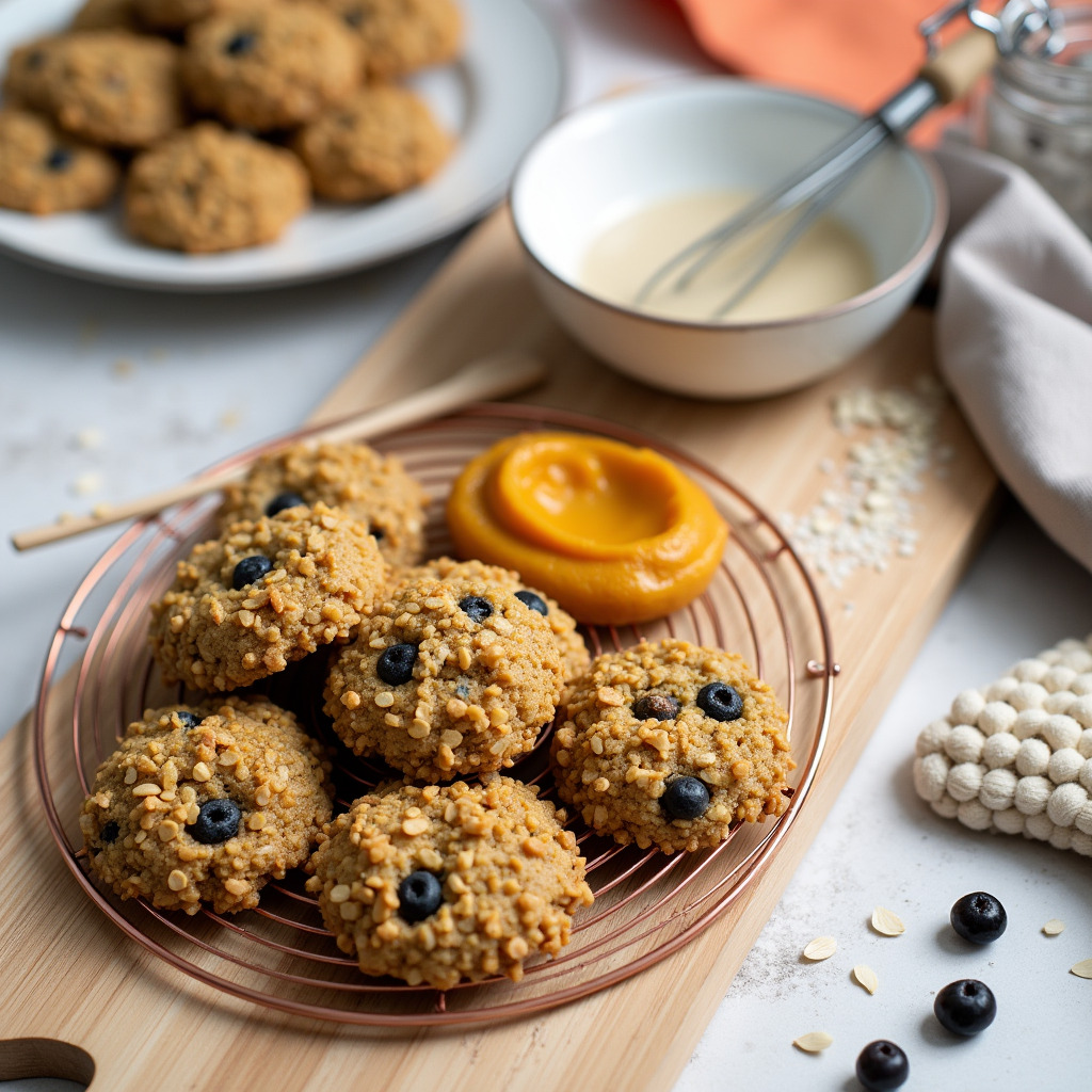 Pumpkin Oatmeal Cookies