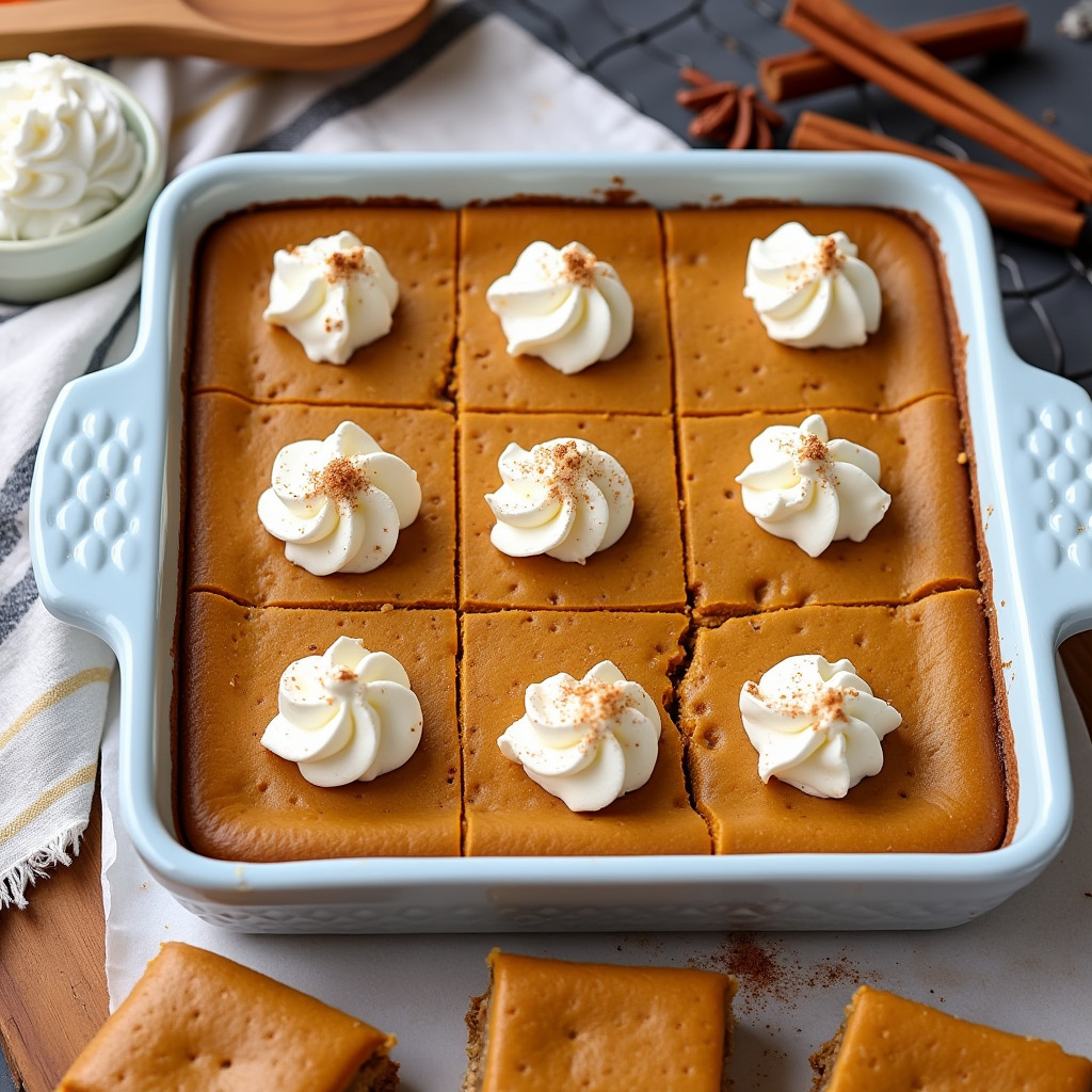 Pumpkin Pie Bars