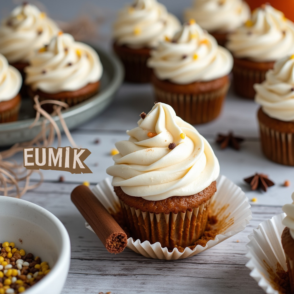Pumpkin Spice Cupcakes