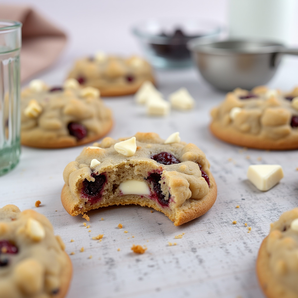 White Chocolate Cranberry Cookies